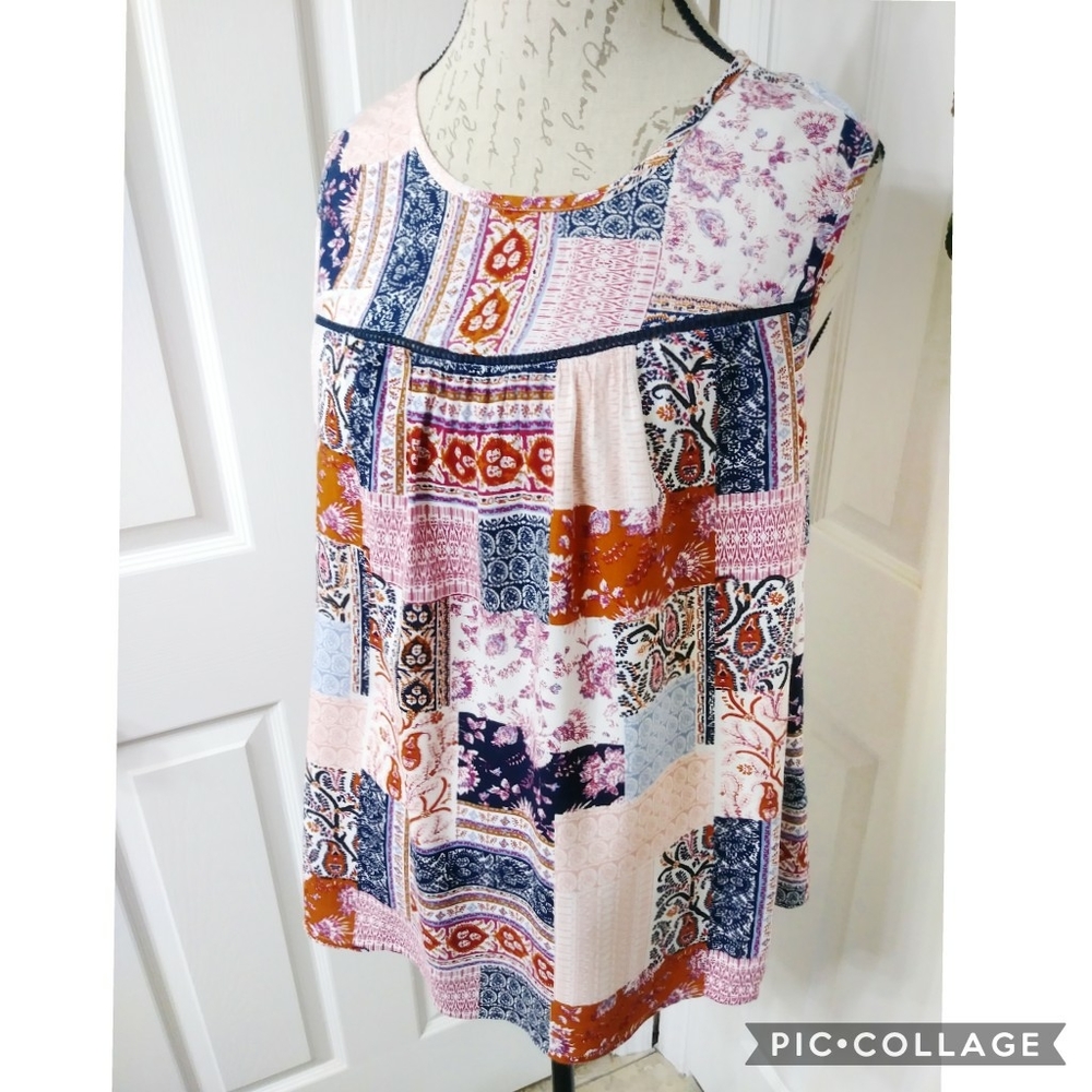 Avenue Sleeveless Top Size 14